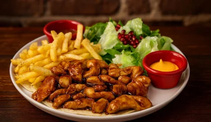Teriyaki Soslu Tavuk Parçaları
