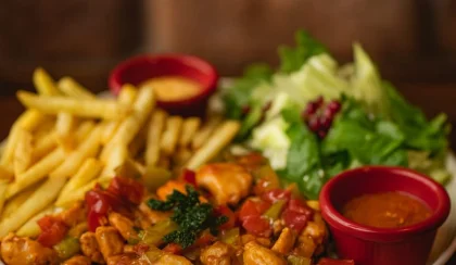 Sweet&Chilli Soslu Tavuk Parçaları